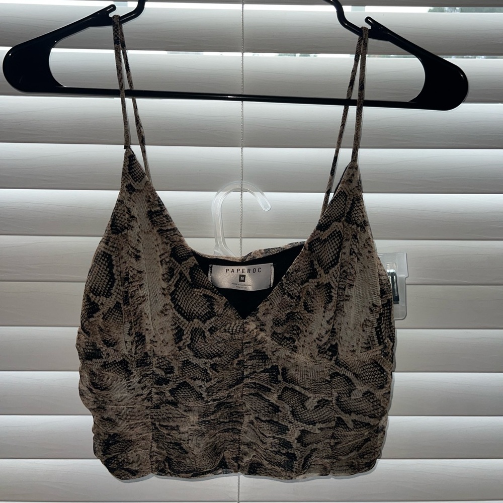 Snake Tank Top